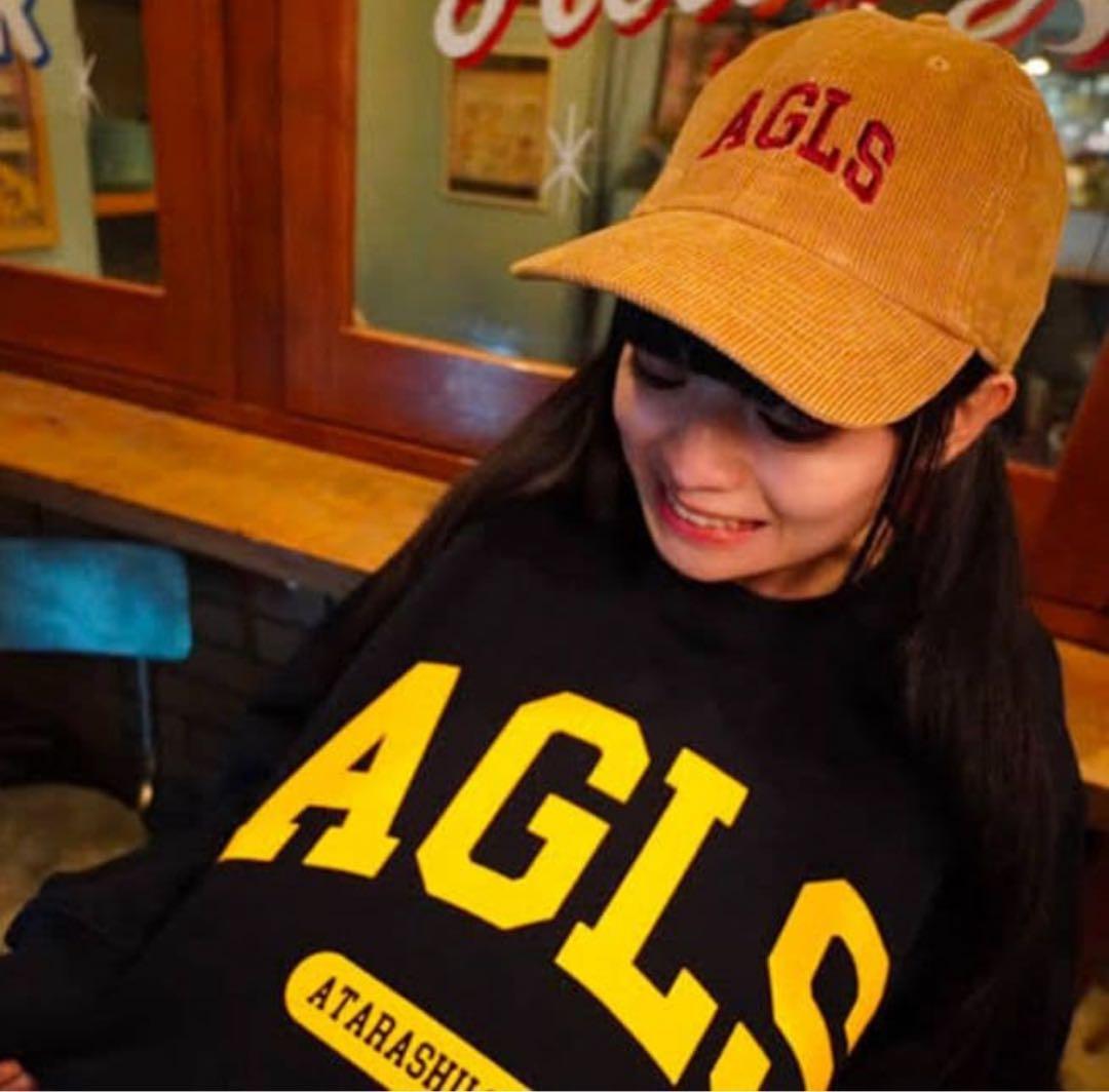 新しい学校のリーダーズ AGLS 刺繍 コーデュロイ キャップ カレッジ 帽子