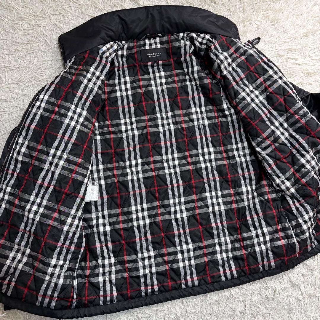 17160✨Y2K バーバリーブラックレーベル L チェック ファージャケット