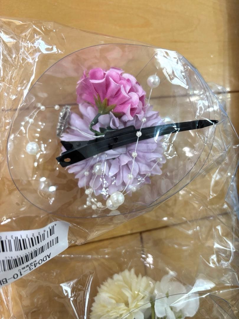 美品　キャサリンコテージ　着付け簡単レース袴　肌襦袢　髪飾りセット160cm