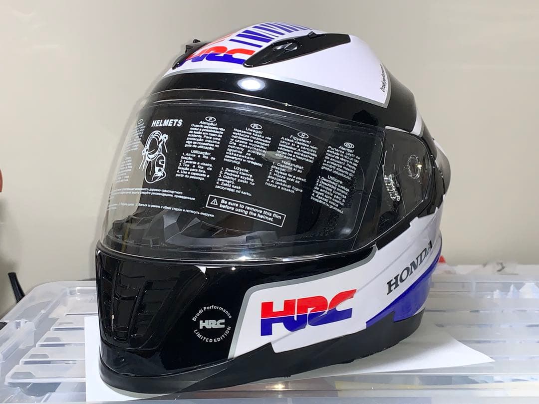 未使用　バイク用フルフェイスヘルメット