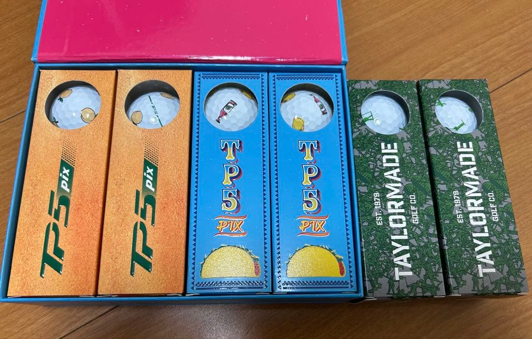 ★新品限定品★ テーラーメイド TP5x Pix 3種類17個セット