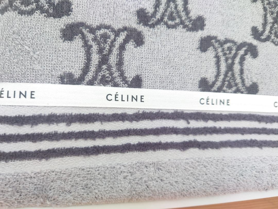 ★CÉLINE/セリーヌ マカダム柄 タオルセット★未使用品