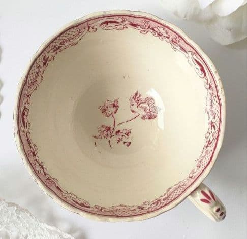 希少　美品　サルグミンヌ　カップ&ソーサー　フランスアンティーク