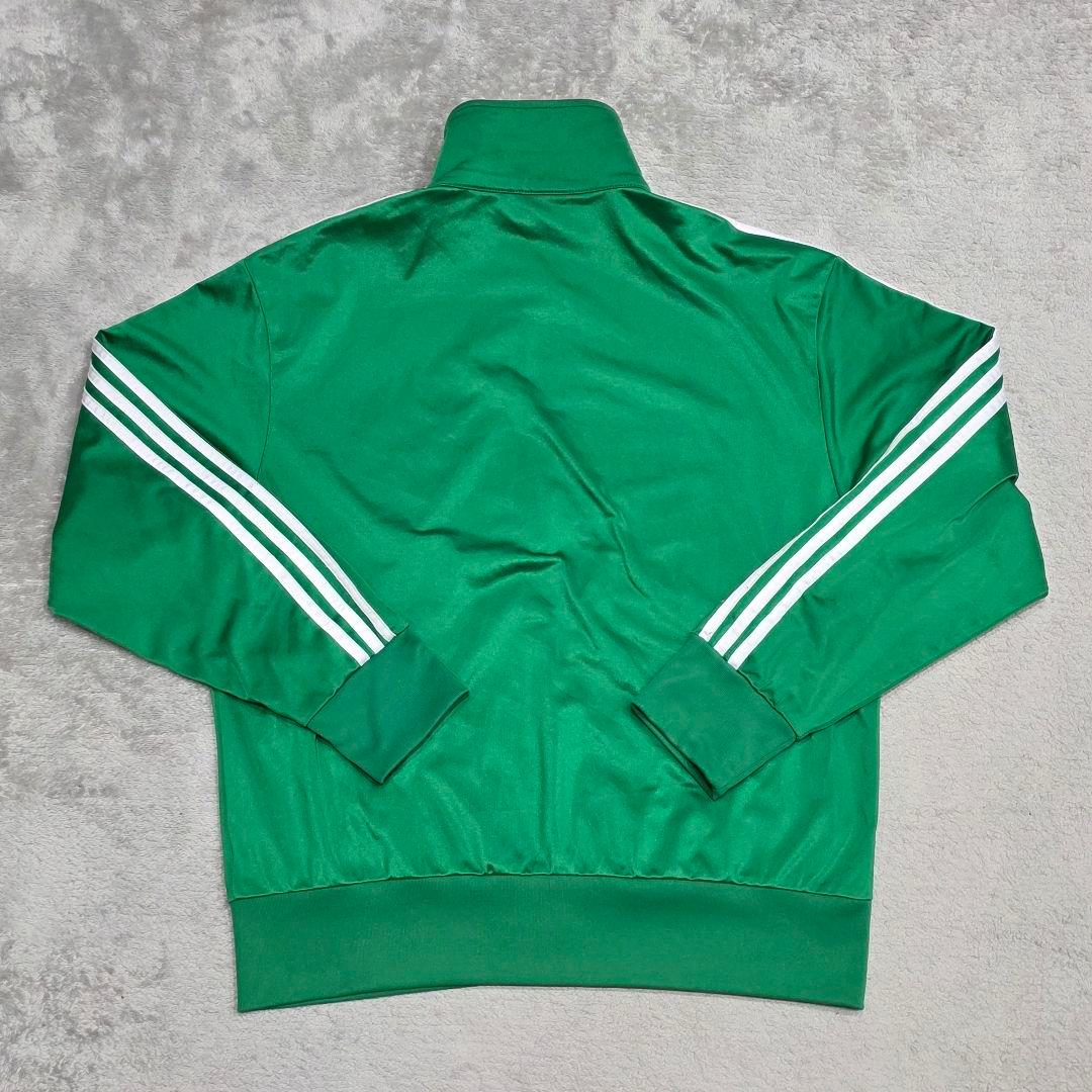 adidas　アディダス　ジャージ上下　O　グリーン　ロゴ