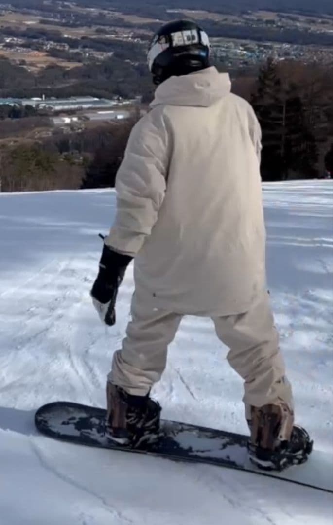 PICTURE ORGANIC ウェア ベージュ セットアップ Lサイズ