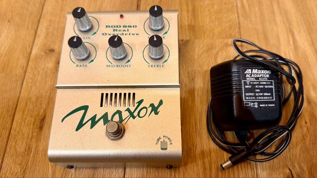 Maxon ROD880 動作確認済 ACアダプター付属 エフェクター