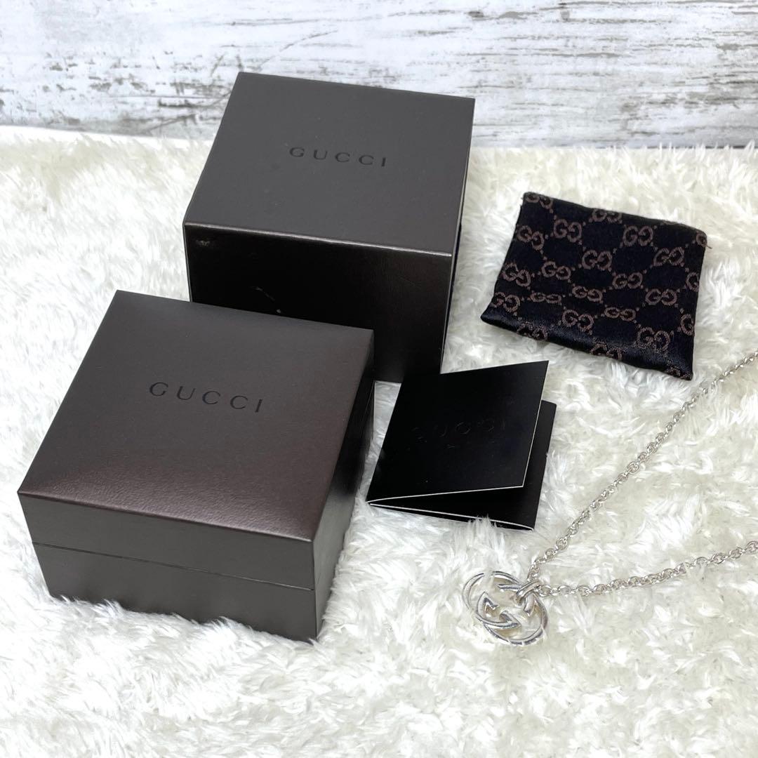 【ai】グッチ インターロッキングGGネックレス フルセット