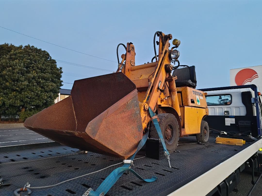 トヨタ フォークリフト バケット付き（ジャンク）