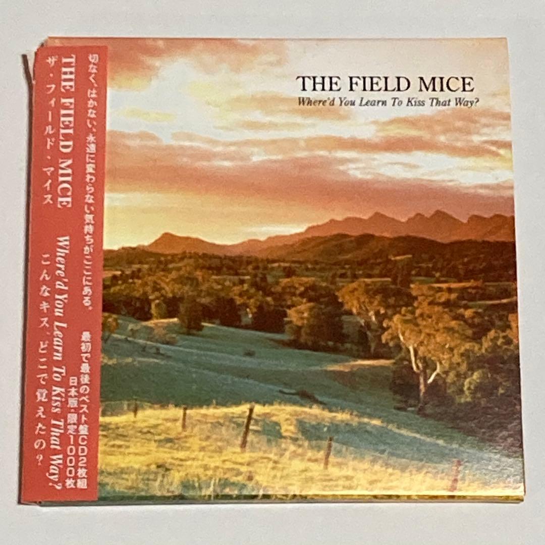 field mice フィールド・マイス/ベスト盤2CD/日本盤限定1000枚