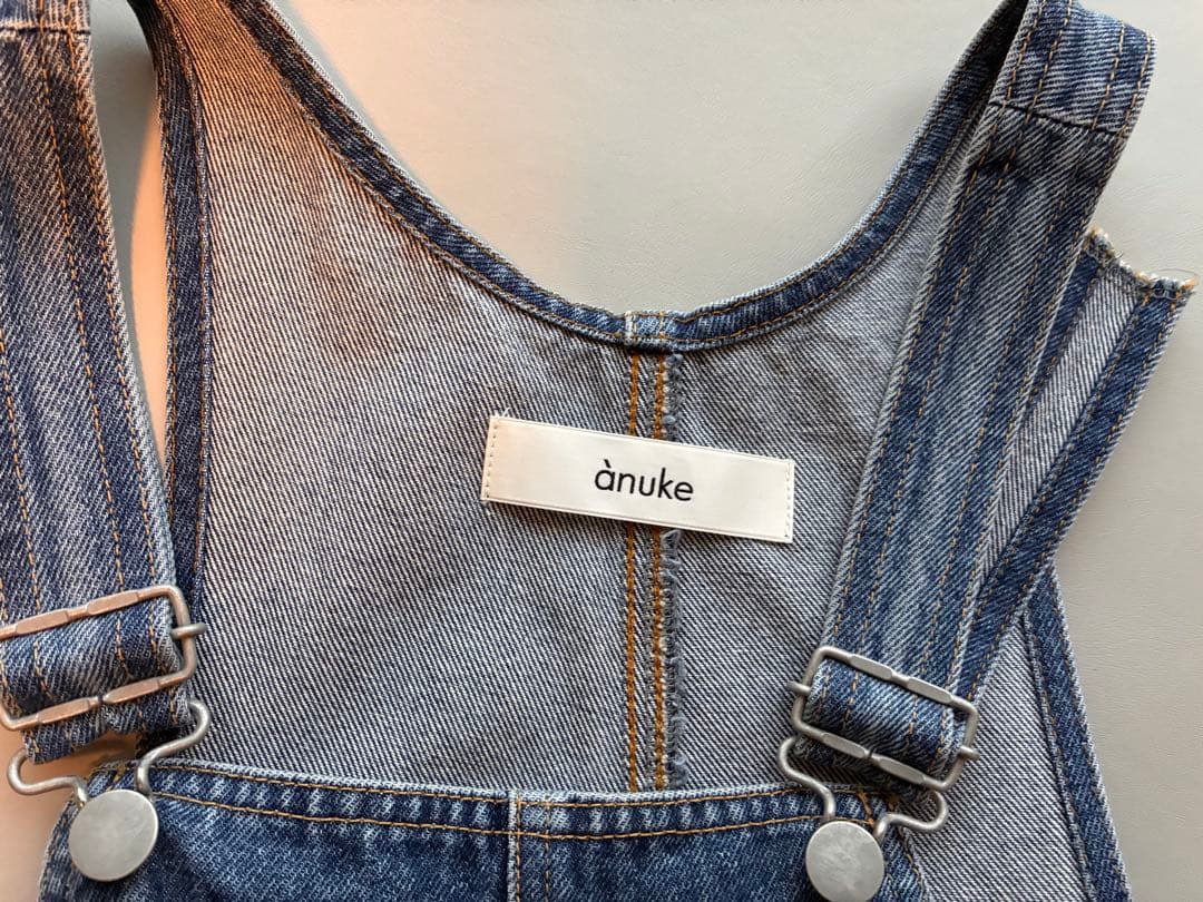 アンパンマン　アンヌーク デニムオーバーオール