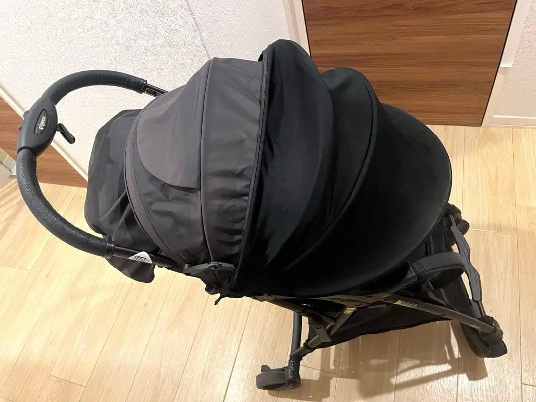 Pigeon ビングルBB4 ベビーカー 純正サンシェード・レインカバー説明書付