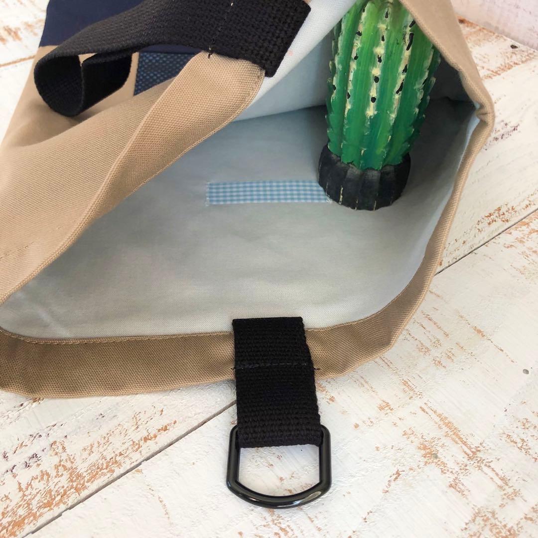 アウトドア風デザイン☆入園入学4点セット トリコロールカラー　個性的