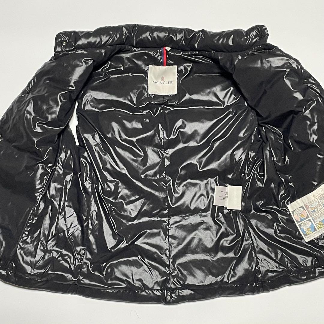 【美品/3(L-XL)】モンクレール GAHANA ダウンベスト ロゴワッペン黒
