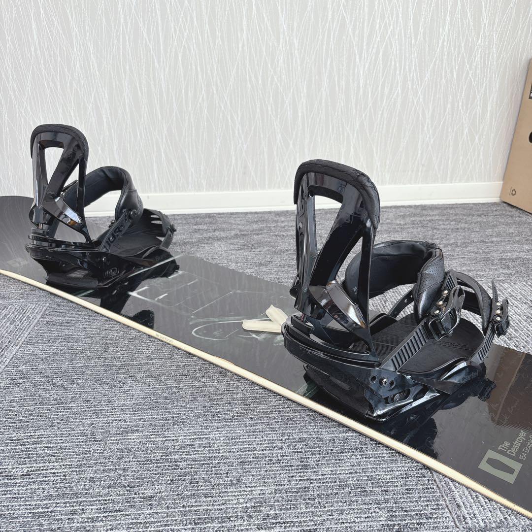 76超豪華❗️ FORUM×バートン 初心者用 スノーボードセット★154cm