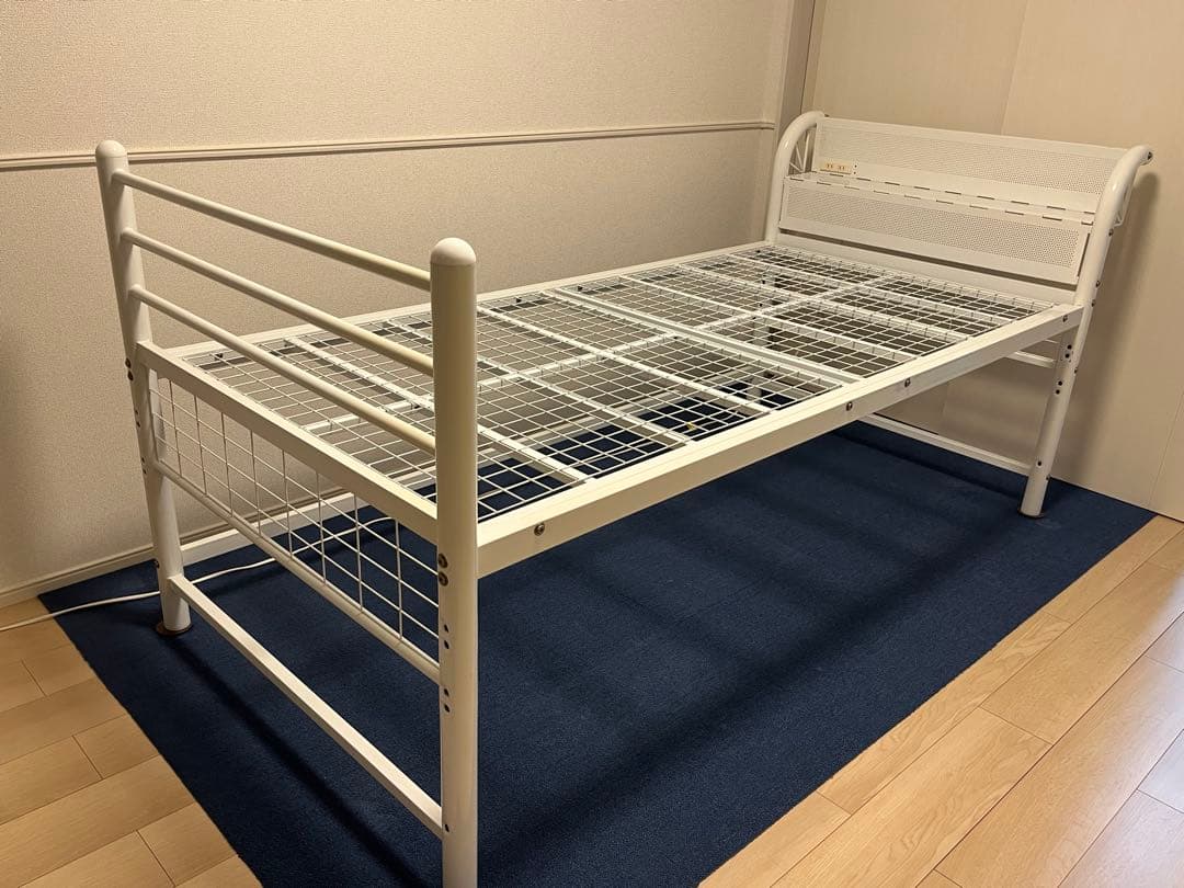 ロータイプ　ロフトベッドセット（フレーム＋ニトリ　ポケットコイルマットレス）