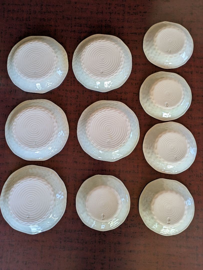 色鍋島　伊万里　魯山窯の小皿・中皿　5枚ずつ10枚セット