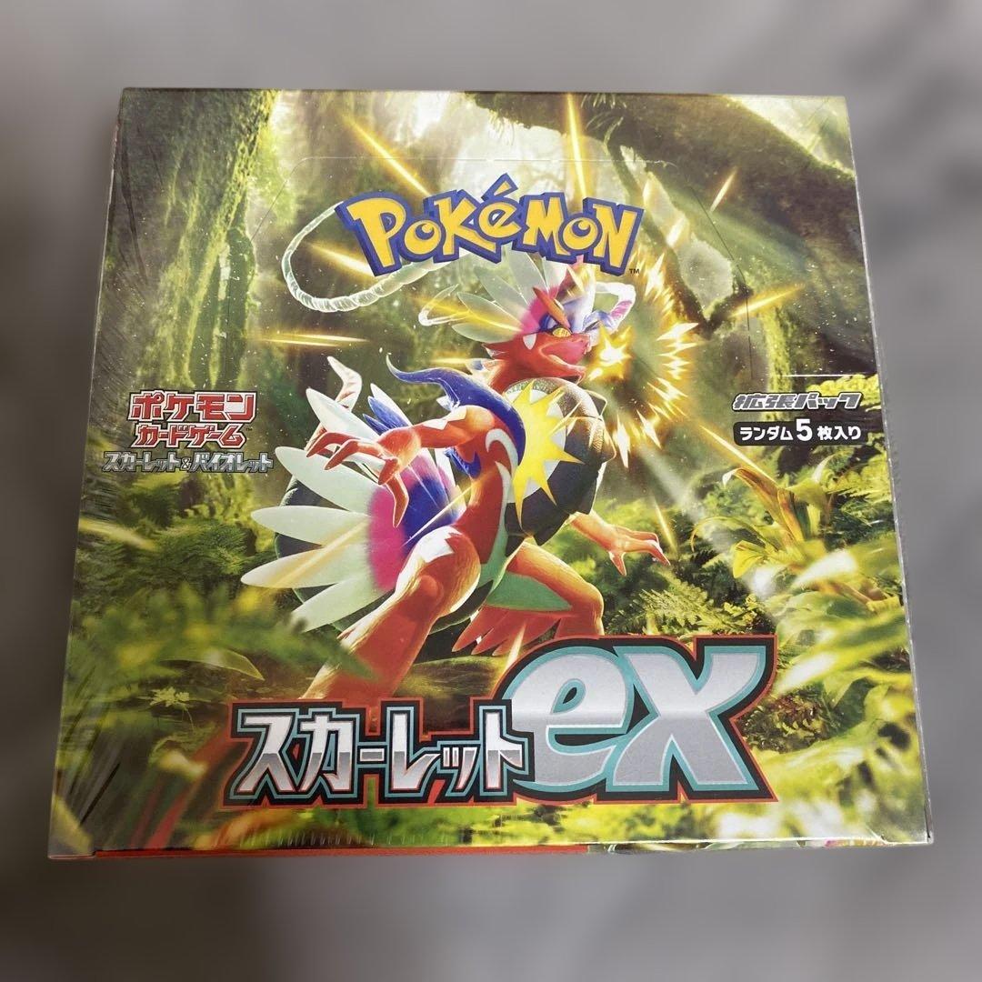 ポケモン スカーレットex ボックス　シュリンク付き未開封