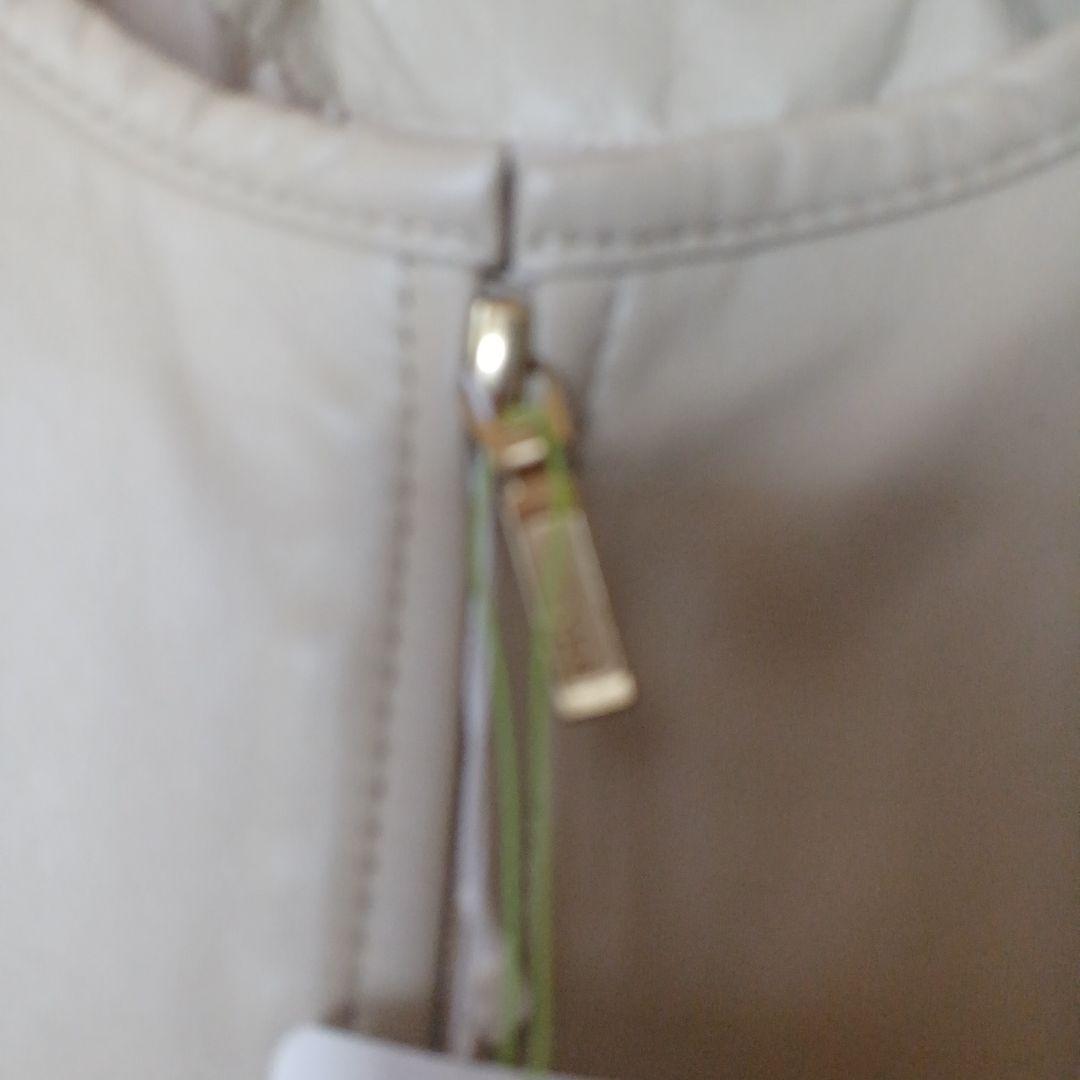 新品未使用ラムレザーブルゾン+ 新品未使用スカート