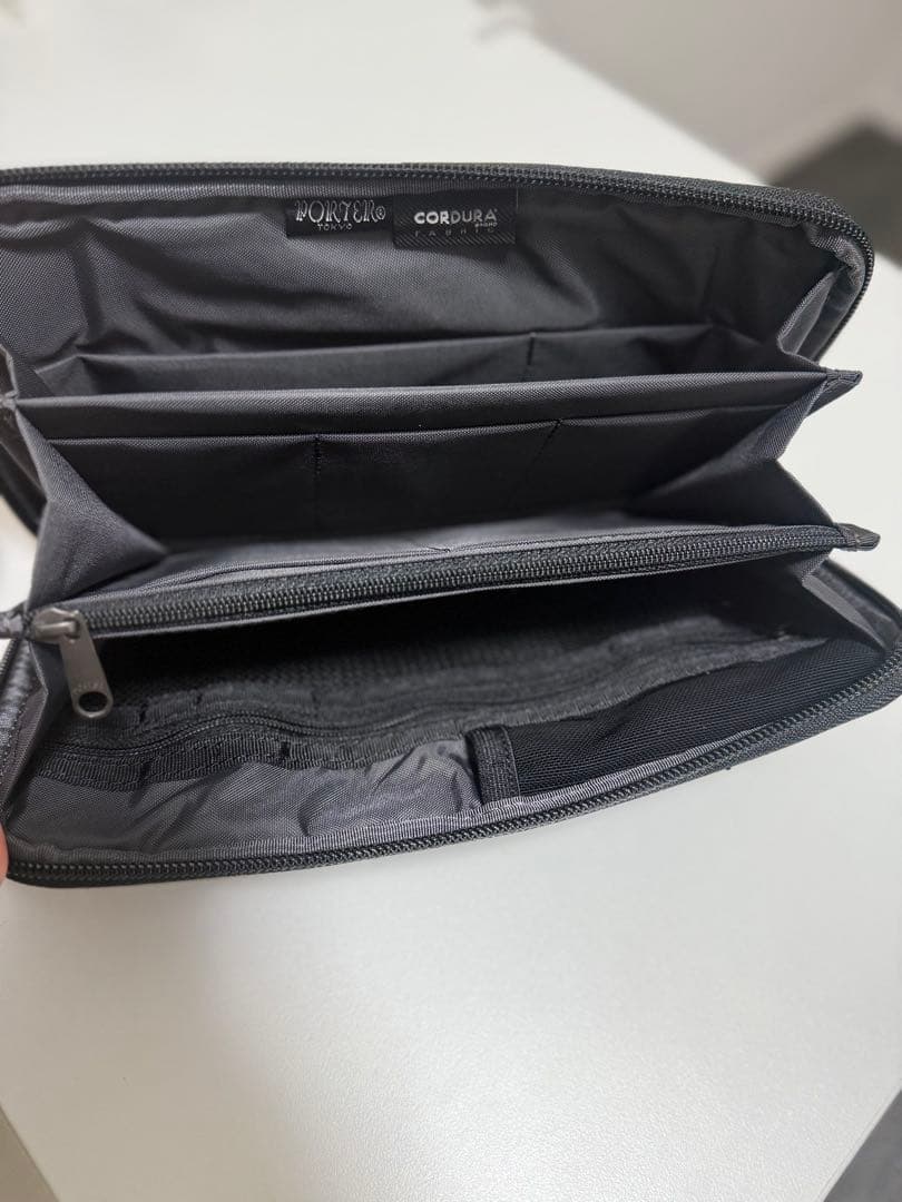 PORTER 吉田カバン　トラベルウォレット　ブラック