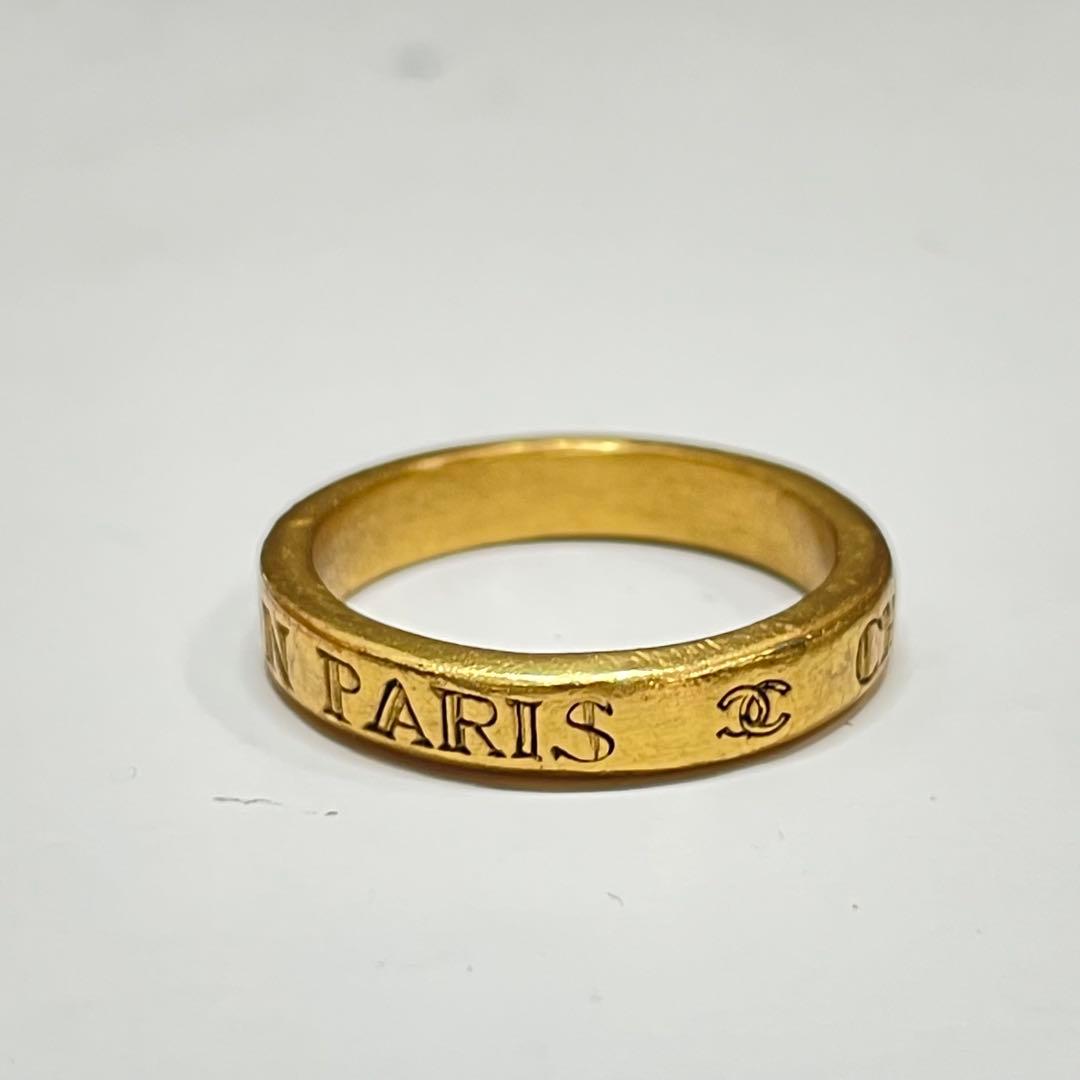 T*様 CHANEL ゴールドリング 31 RUE CAMBON