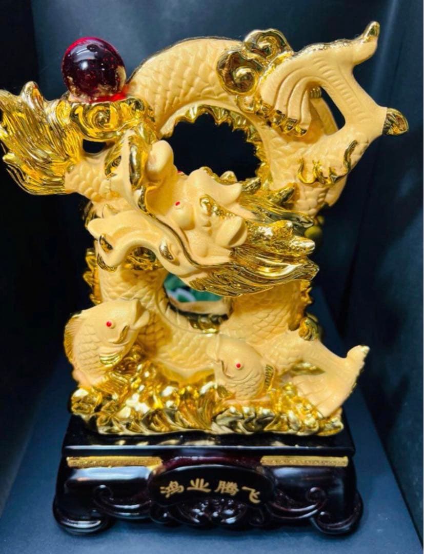 5本爪金龍鯉置物❣️金運　財運　仕事運　幸運 家庭円満、繁栄　商売繁盛❣️新入荷