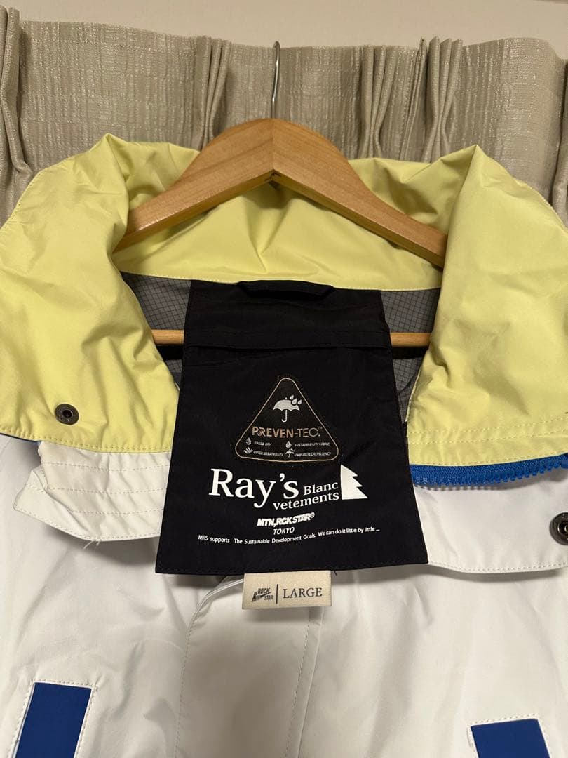 【新品未使用】マウンテンロックスター Rays 上下　Lサイズ