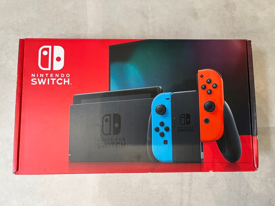 【美品】Nintendo Switch 本体・128GBマイクロSDカード付