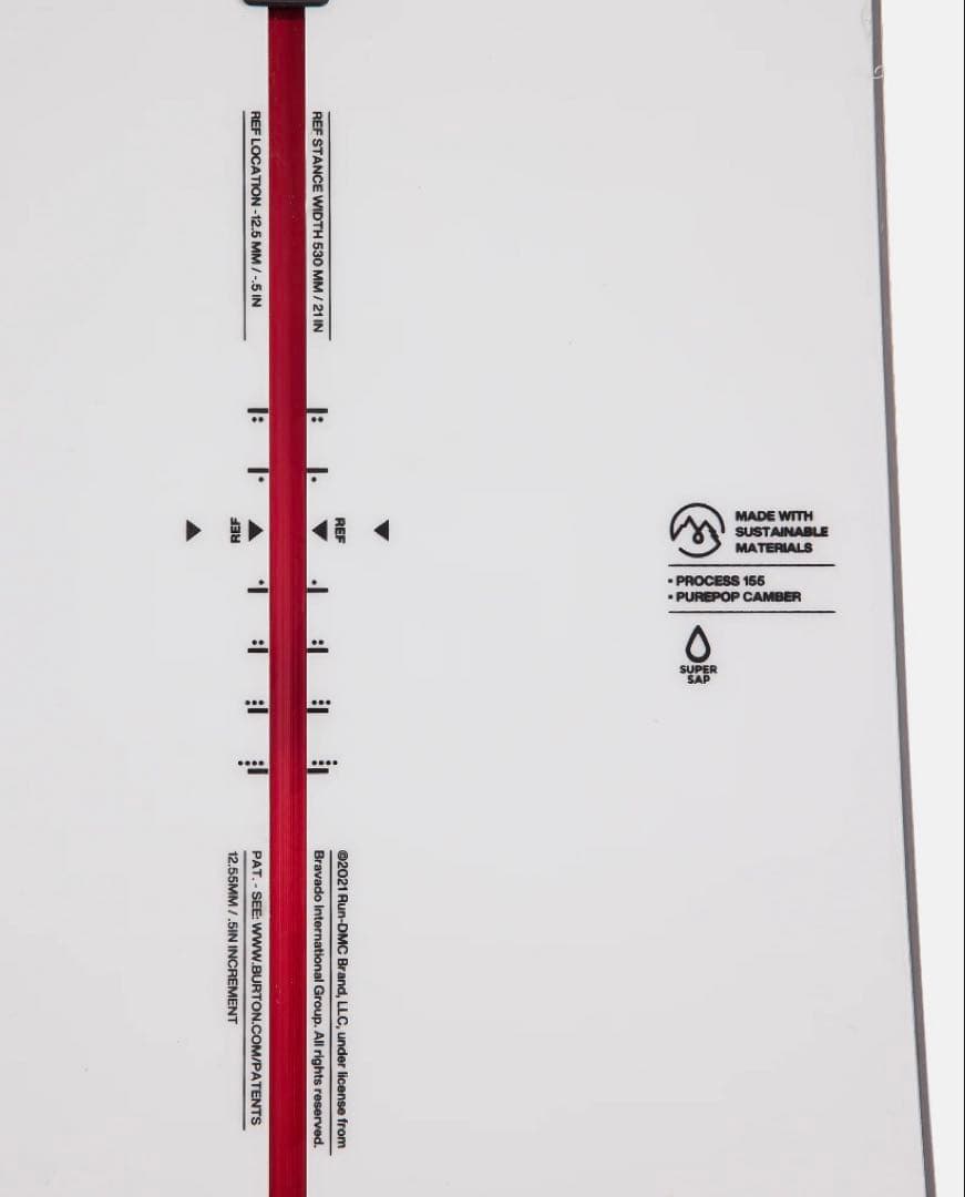 Burton x Run DMC プロセス スノーボード ステップオン