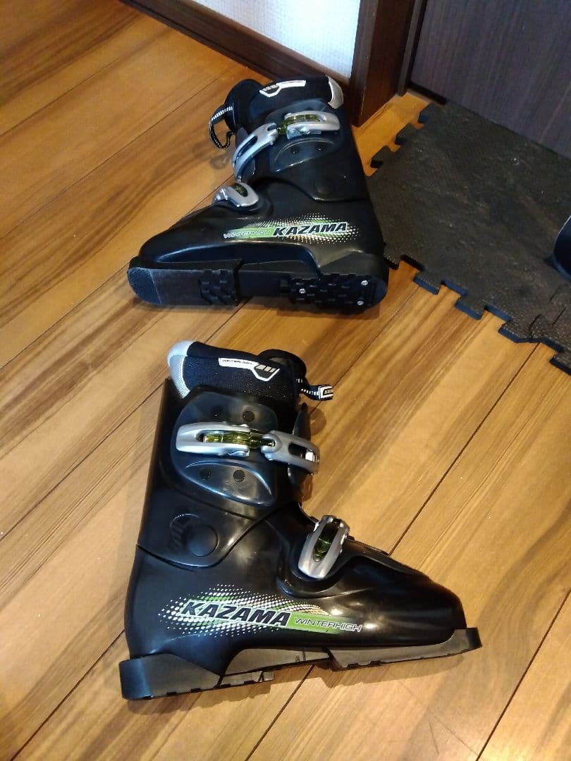 お買い得品❗️KAZAMA 男女兼用/スキーセット・メンテ・WAX済み✔
