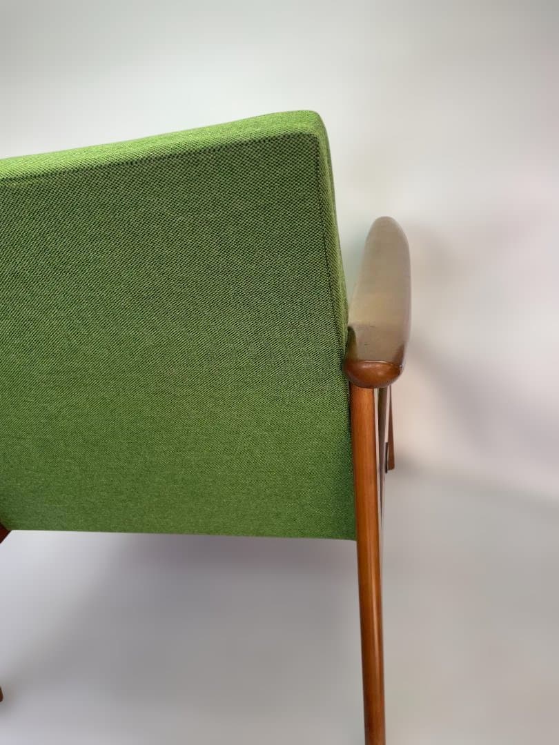 カリモク60 Kチェア タープグリーン 1シーター 　　12c91