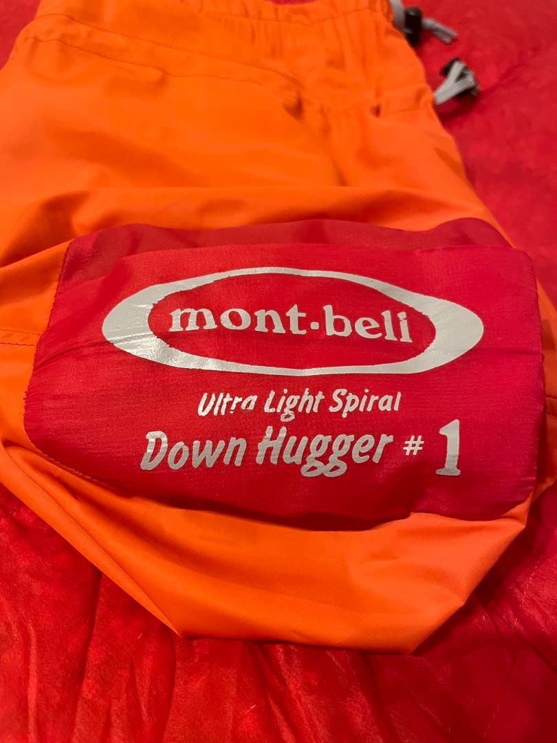 モンベル mont-bell Down Hugger #1 ダウンシュラフ