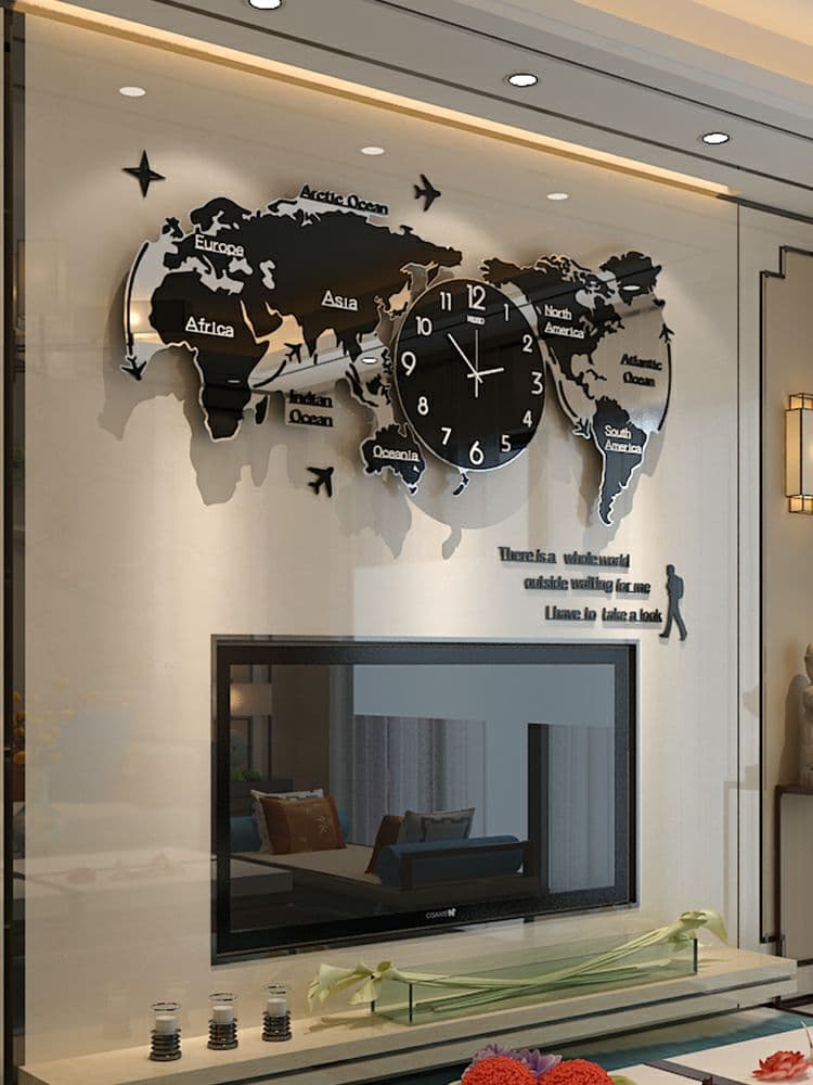 ■柱時計 丸型 ■リビングルーム ファッション時計　ヨーロッパ式