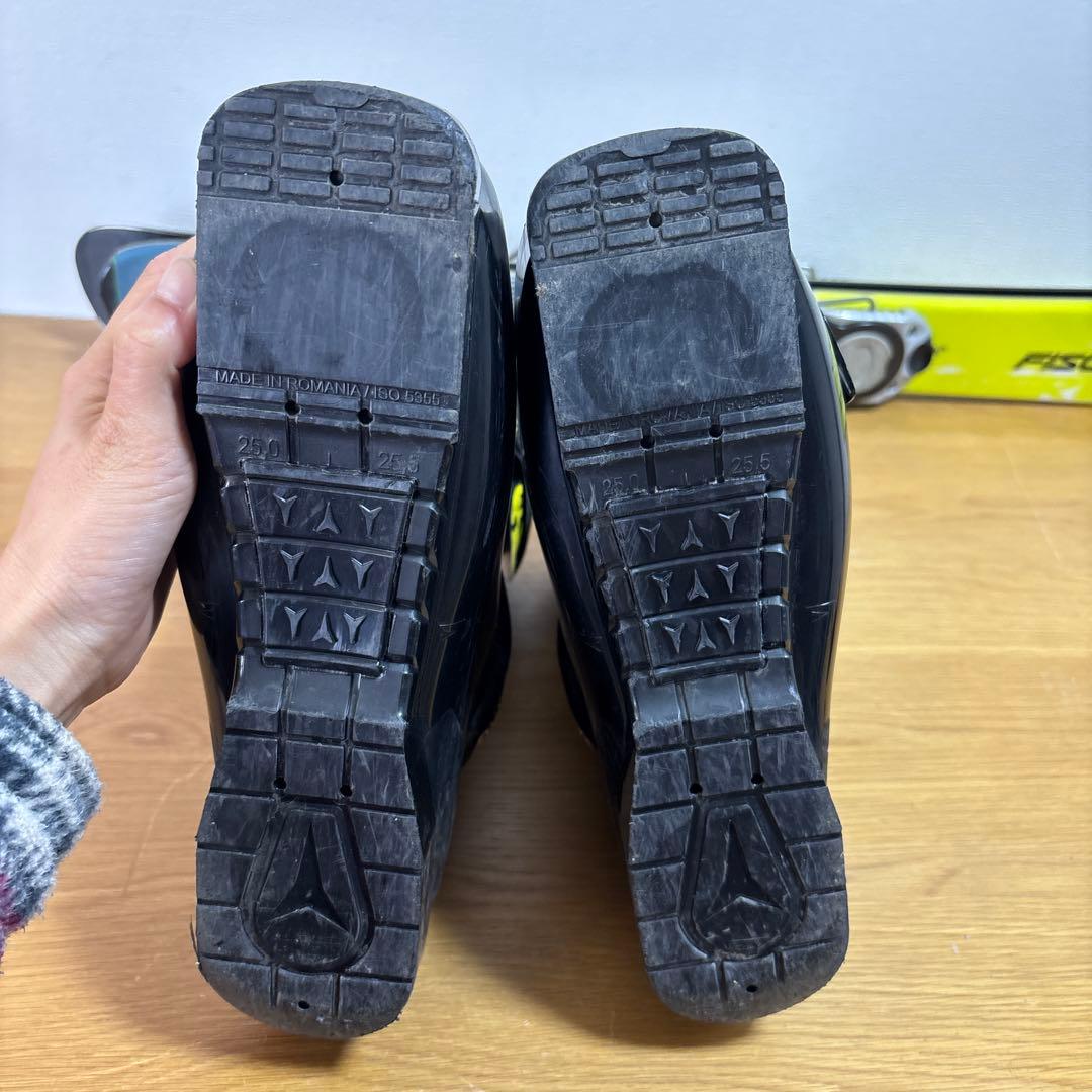 メンズ　ショートスキー　ATOMIC　FISCHER 25-25.5cm ブーツ