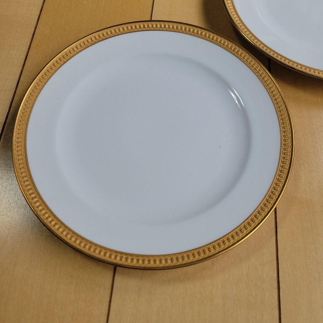 大倉陶園⑧クラウンエンボス　デザート皿5枚セット