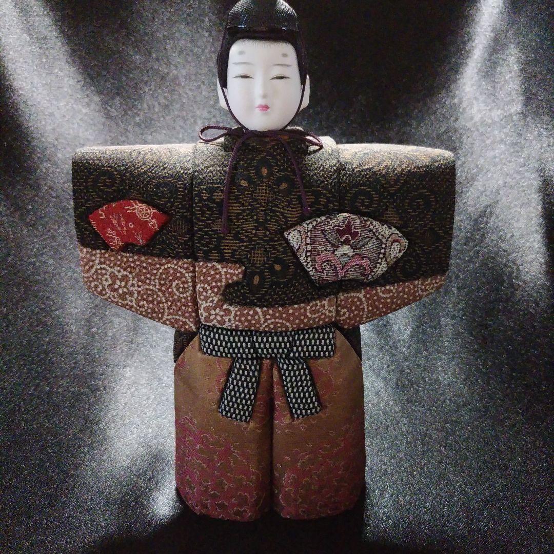 古ちりめん　木目込人形