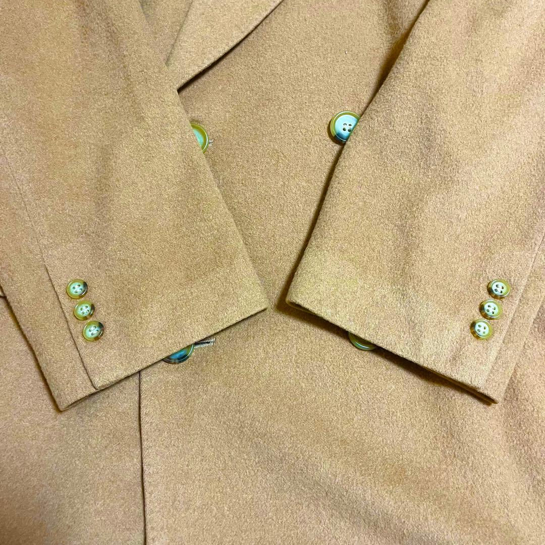 ✨美品✨希少 B＆T CLUB キャメル100% ダブルチェスターコート 2XL