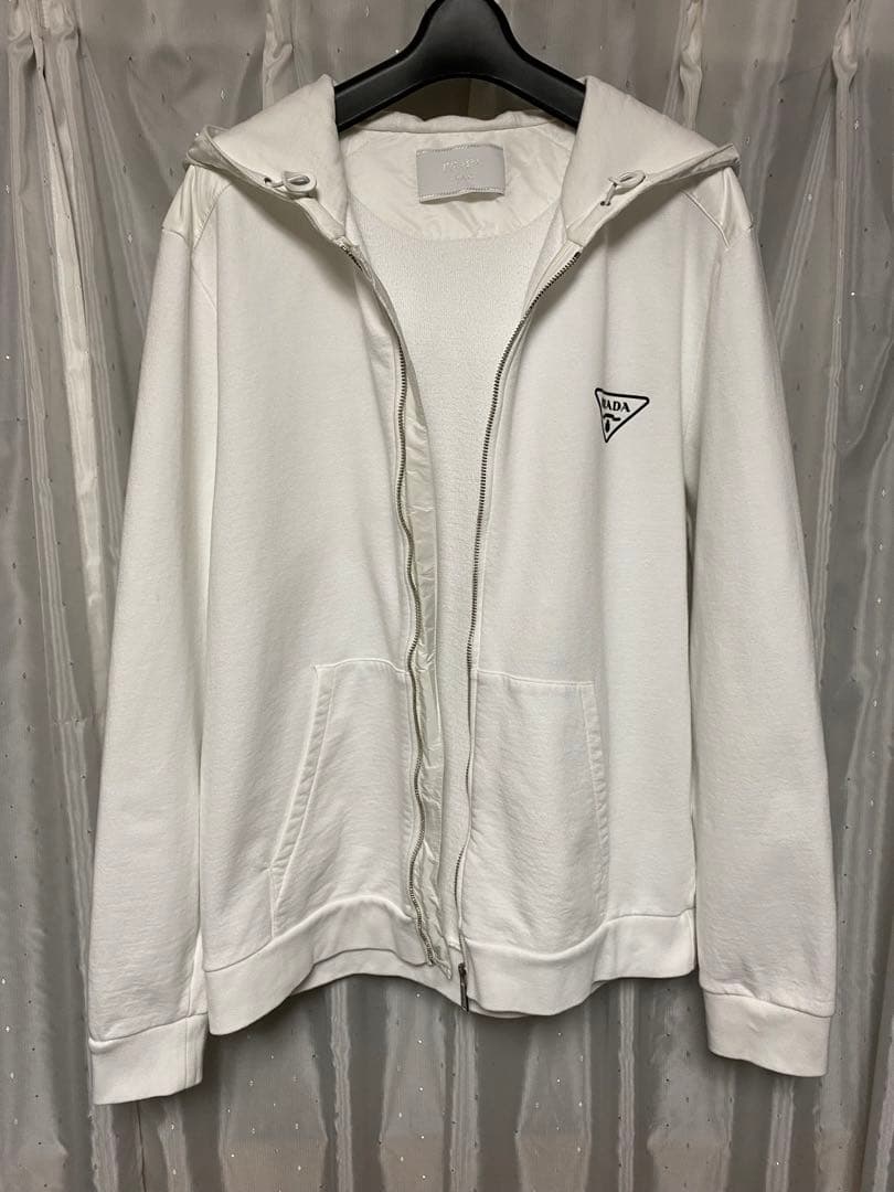 PRADA 2022 ジップパーカー ナイロンドッキング