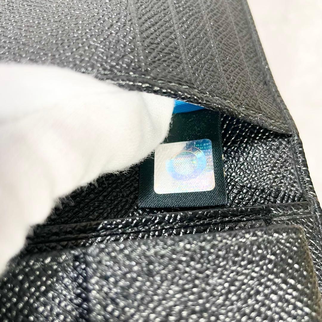 【新品未使用 付属品完備】ブルガリ マン 折り財布 サークル レザー 専用