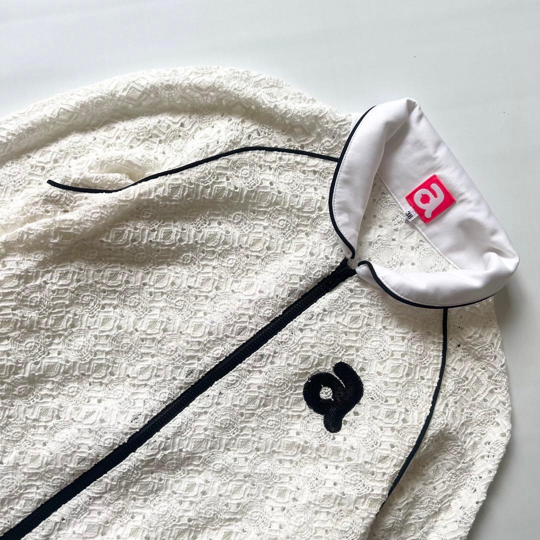 ARCHIVIO アルチビオ　レース　ジャケット　ゴルフ　レディース　薄手　ロゴ