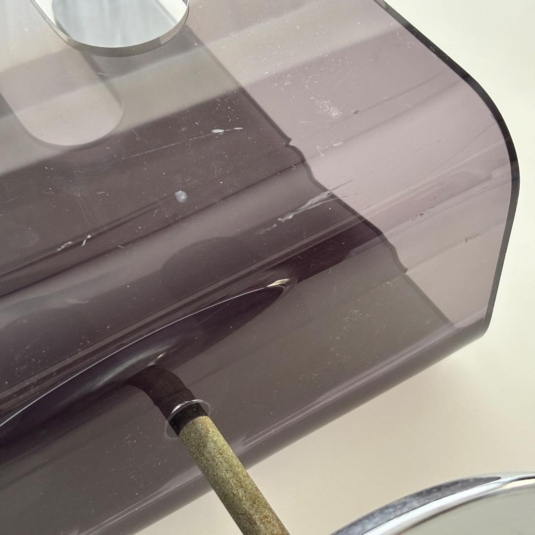 ヴィンテージ　アクリル　マガジンラック　スリッパラック