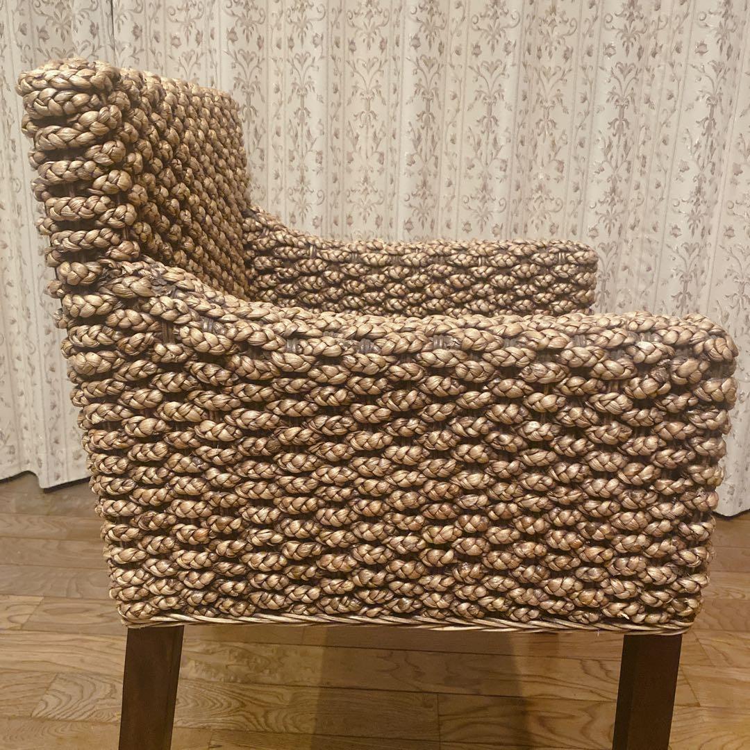 ✨希少✨バリリゾート　ウォーターヒヤシンスダイニングチェア