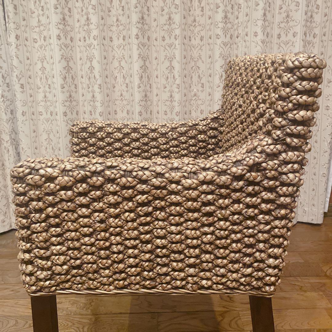 ✨希少✨バリリゾート　ウォーターヒヤシンスダイニングチェア