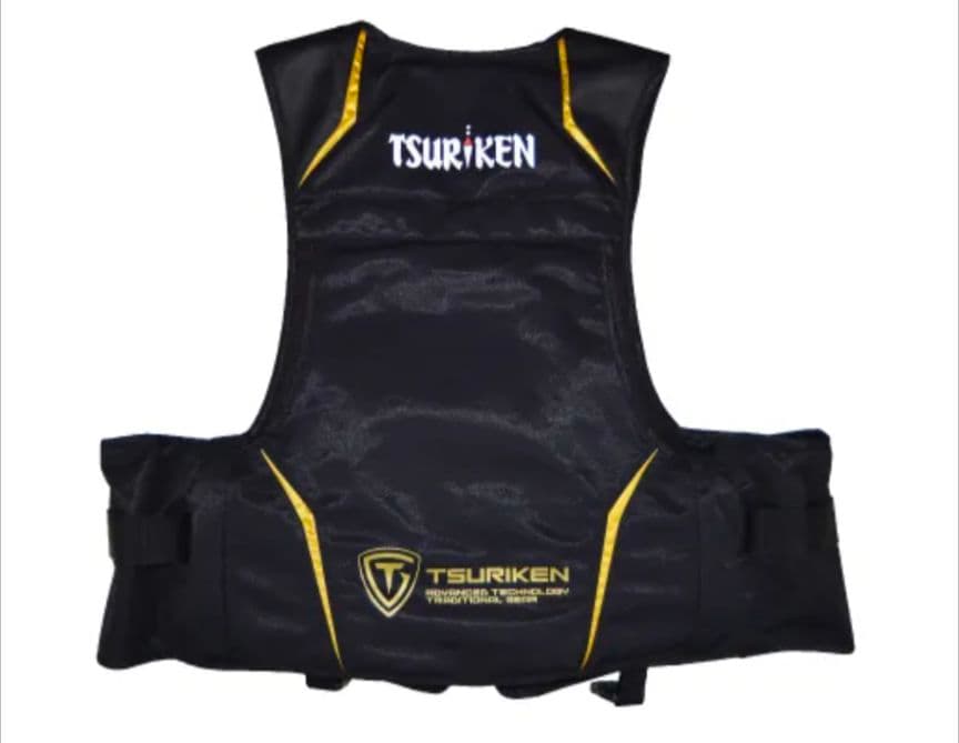 新品 Lサイズ　釣研　管579GG フローティングベスト TV222 　未使用