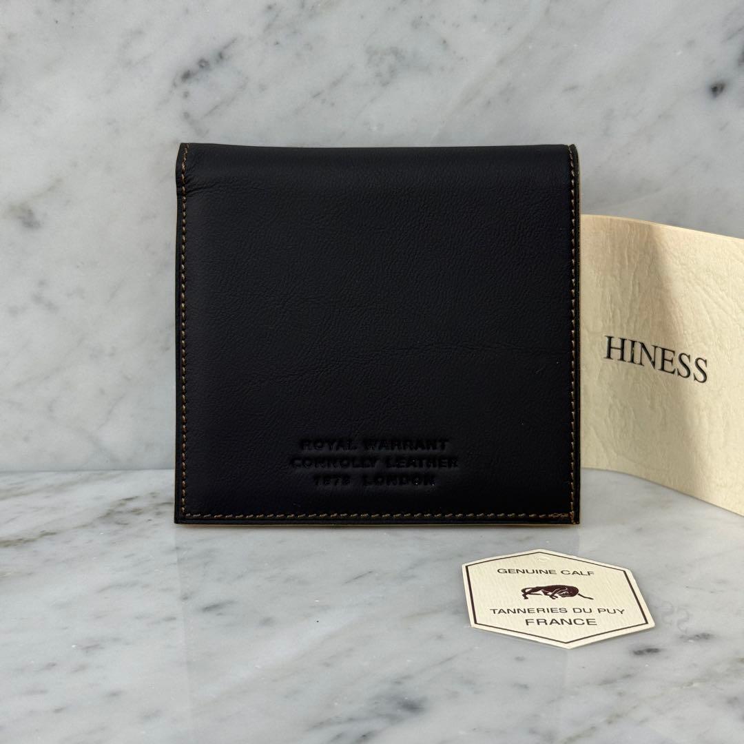 新品 未使用 フランス製 コノリー＆デュプイレザーウォレット 二つ折り財布 本革