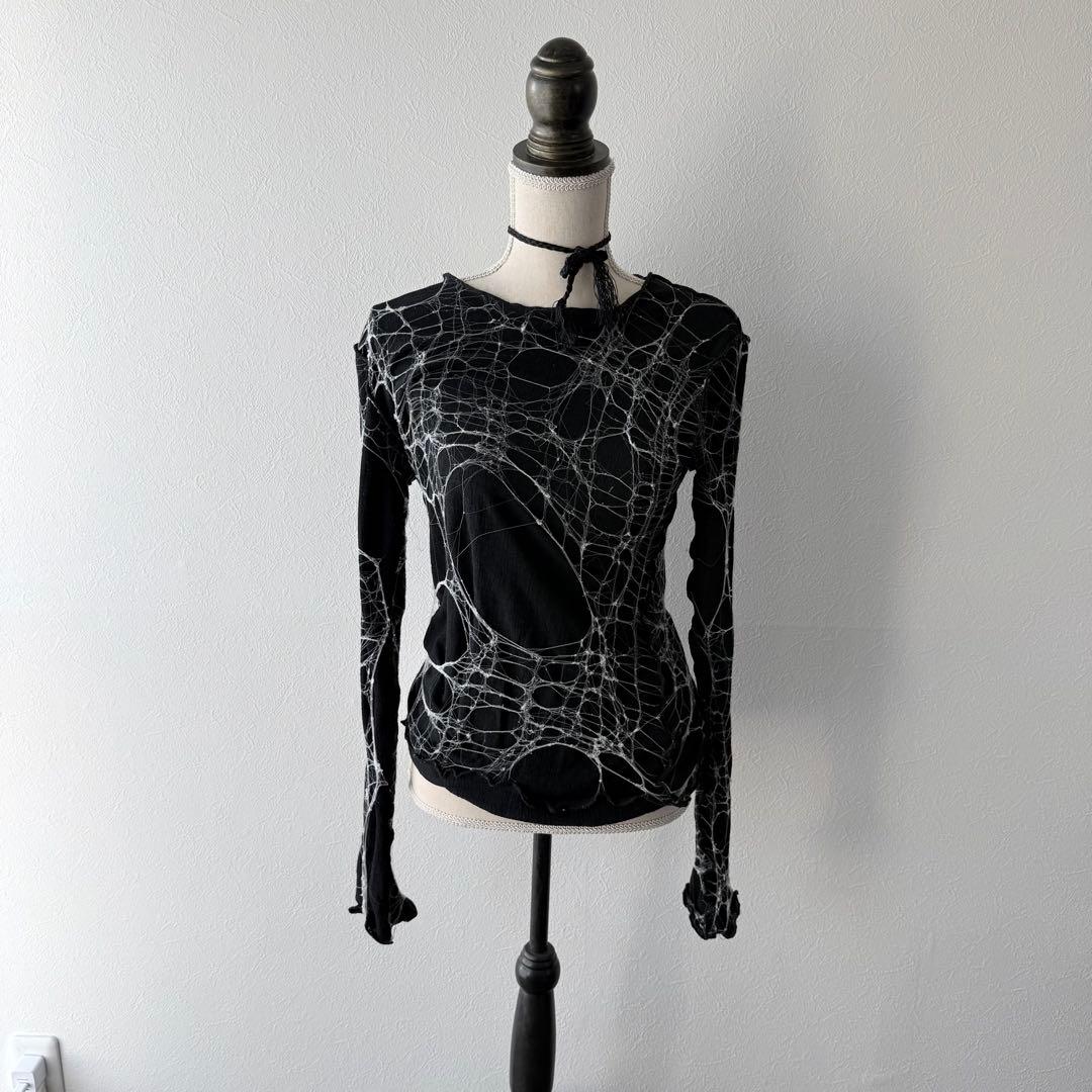 2/17、1週間限定値下げ完売品 激レアAlice auaa トップス 蜘蛛の巣