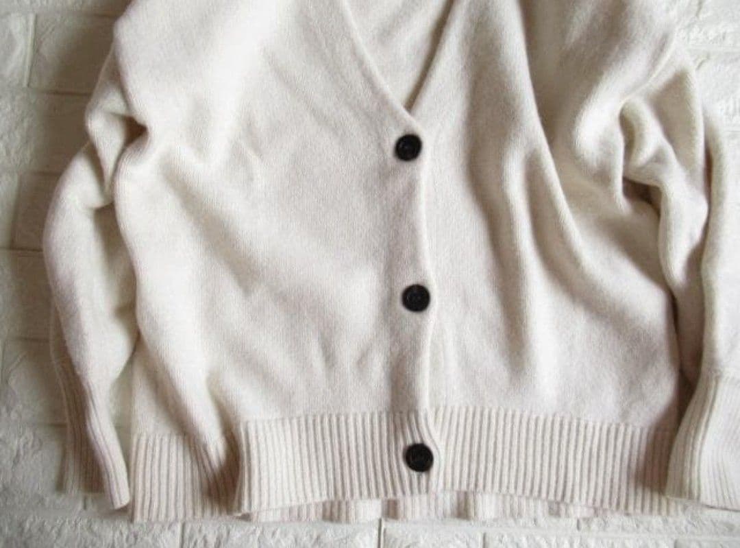 CLANE クラネ × Minami tanakaコラボ 上質エアニットカーデ白