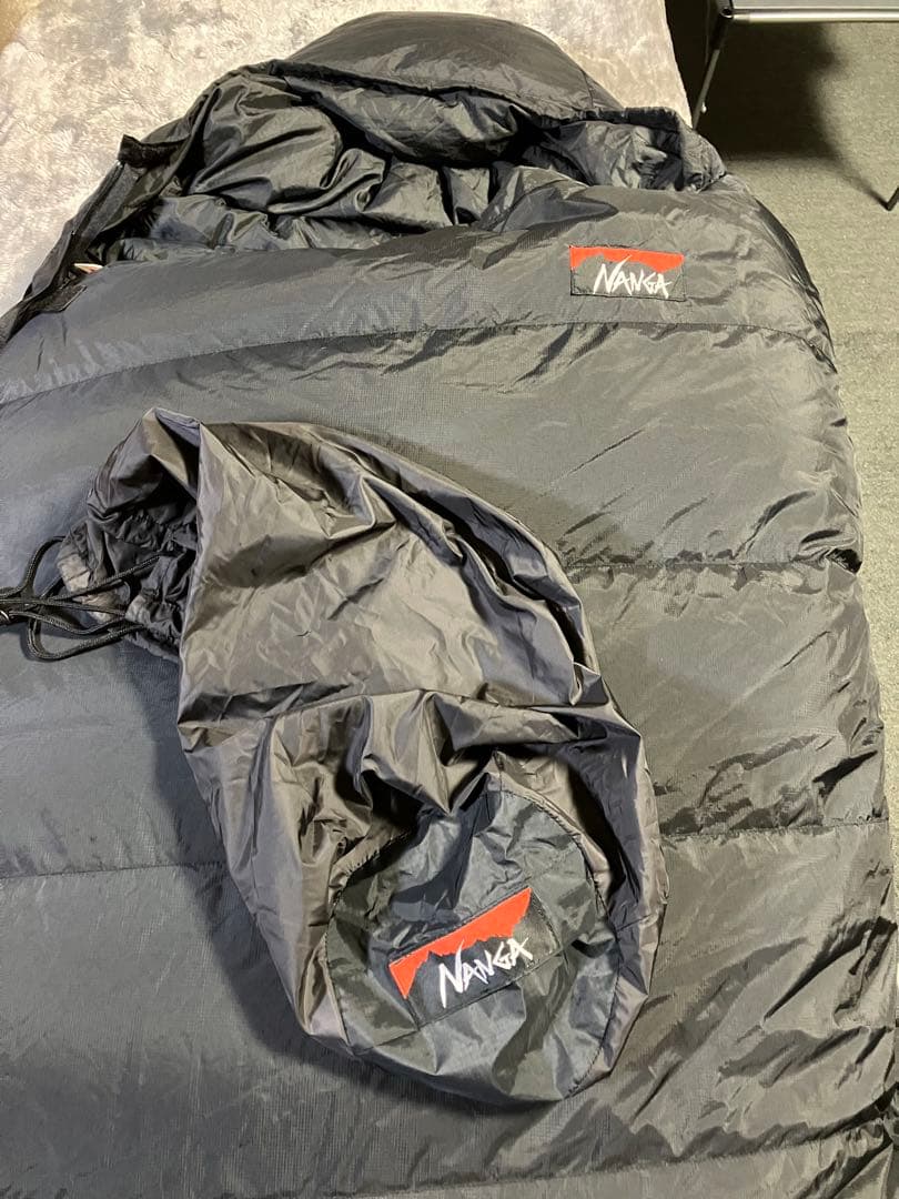 山渓×NANGA DX900 オールブラック【レギュラー】