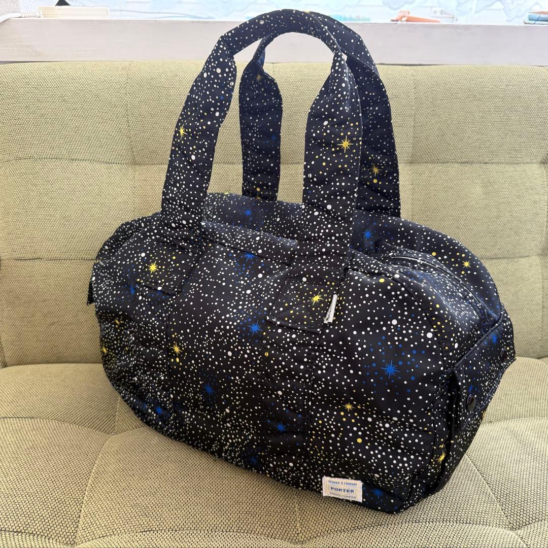 PORTER X-Girl コラボ ギャラクシー ボストンバック