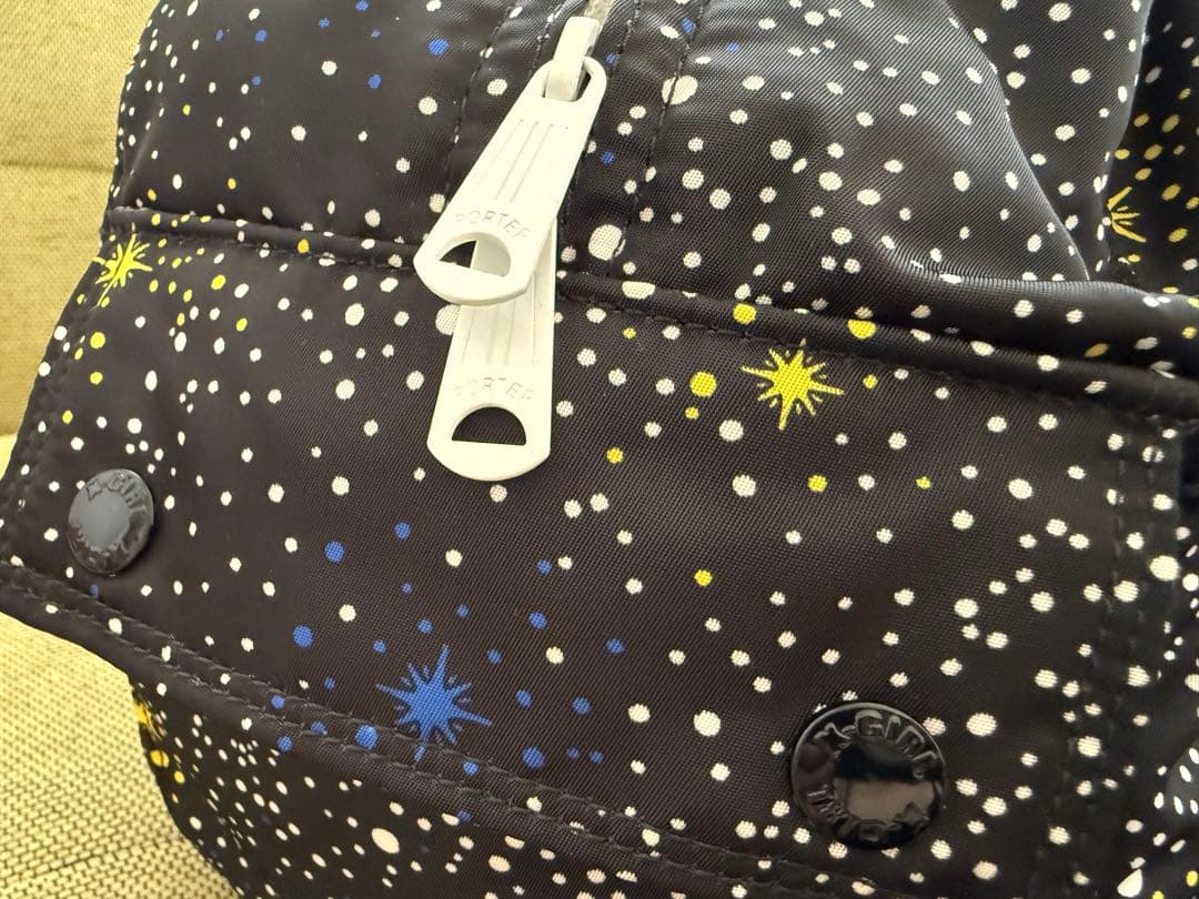 PORTER X-Girl コラボ ギャラクシー ボストンバック