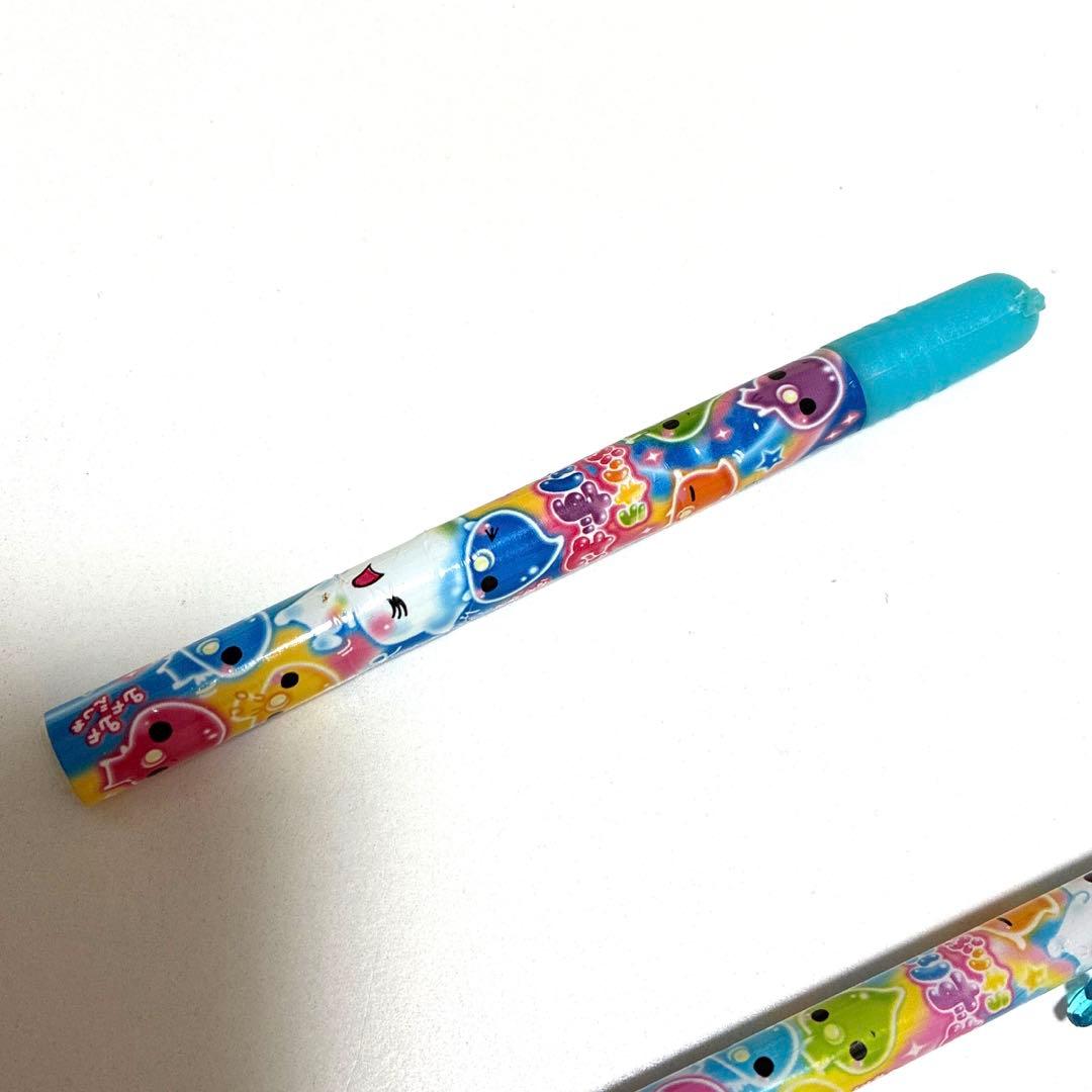 多色キャラクター柄シャープペンシル本体　あわ　シャボン玉　レトロ　平成　文具